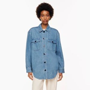 Wilfred Free Capsule Denim Jacket - Medium Blue